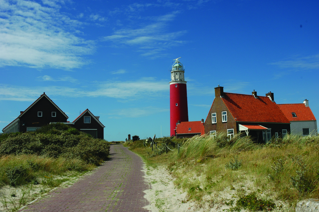 Fyrtårn på øya Texel